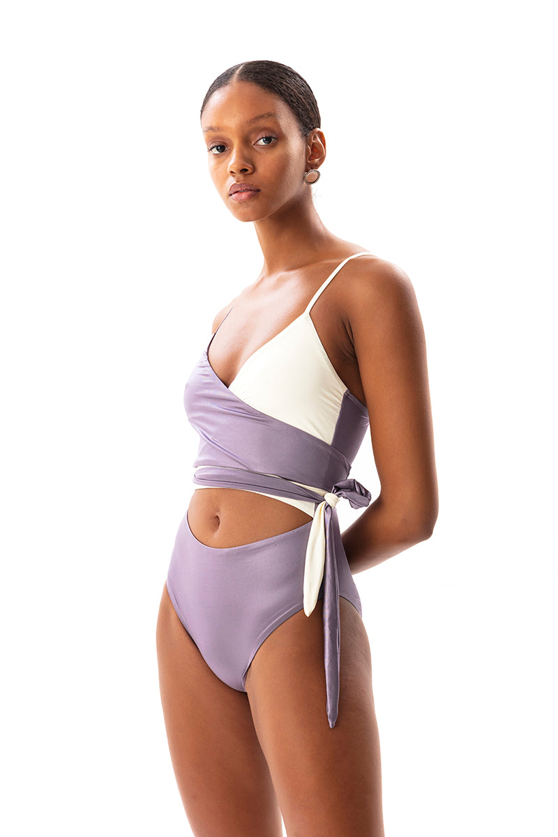 Movom Swimwear-Solana Wrap Swimsuit-Bikini & Mayo-2-roqelvaxirum.shop