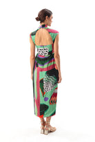Movom Swimwear-Sylvia Maxi Cheongsam Dress-Elbise-2-roqelvaxirum.shop