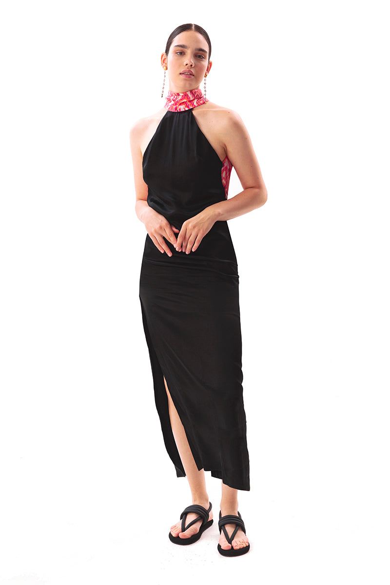 Movom Swimwear-Vega Halter Neck Dress🌱-Elbise-1-roqelvaxirum.shop