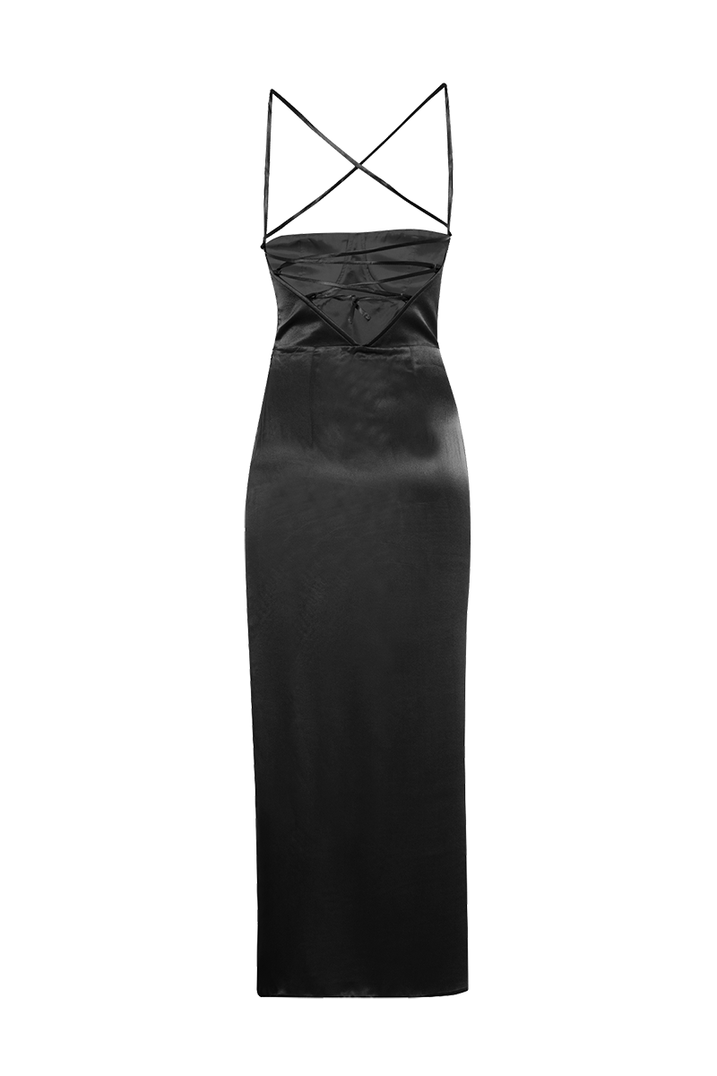 Movom Swimwear-Vega Maxi Bustier Dress🌱-Elbise-5-roqelvaxirum.shop