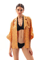 Movom Swimwear-Zing Pajama Style Shirt-Bluz-5-roqelvaxirum.shop
