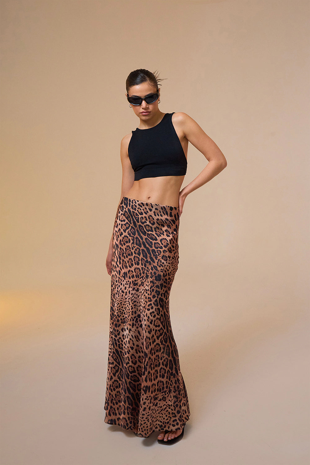 Mozto-Larissa Leopar Printed Maxi Skirt-Etek-3-roqelvaxirum.shop