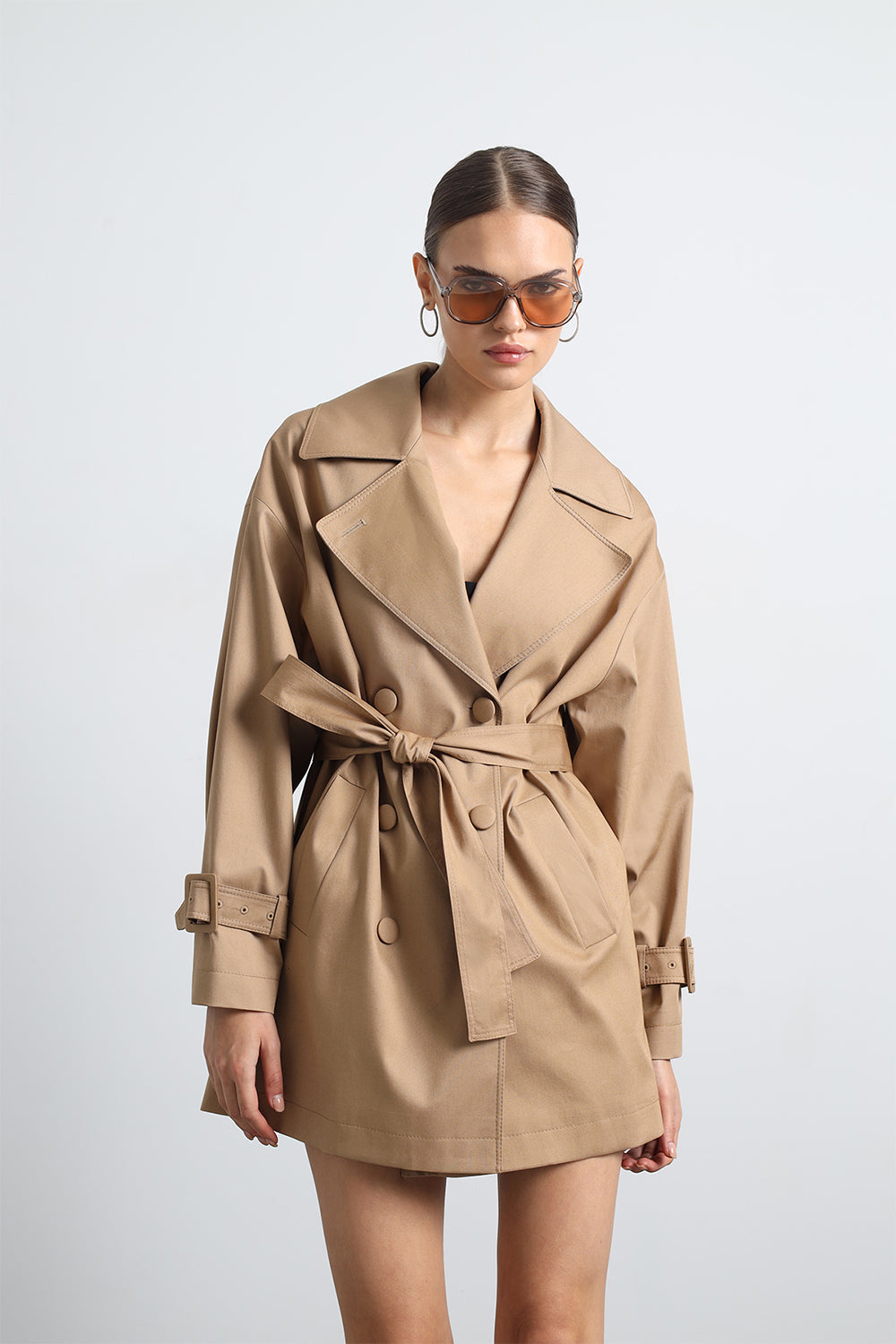 Serave Mini Camel Trençkot - 3