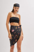 Mozto-Sunny Basklı Siyah Pareo-Pareo & Bandana-2-roqelvaxirum.shop