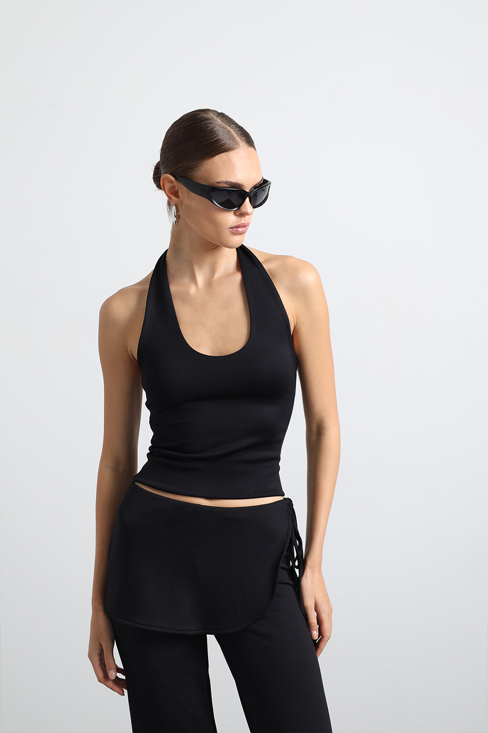 Zyra Halter Yaka Modal Top - 2