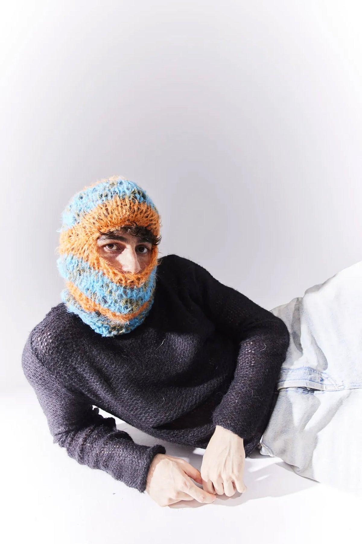 Mujj Studio-Orange And Blue Color Transition Ed Mask-Maske-2-roqelvaxirum.shop