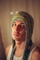 Mujj Studio-Striped, Color Transition Ed Bow Tie Bonnet-Saç Aksesuarı-2-roqelvaxirum.shop