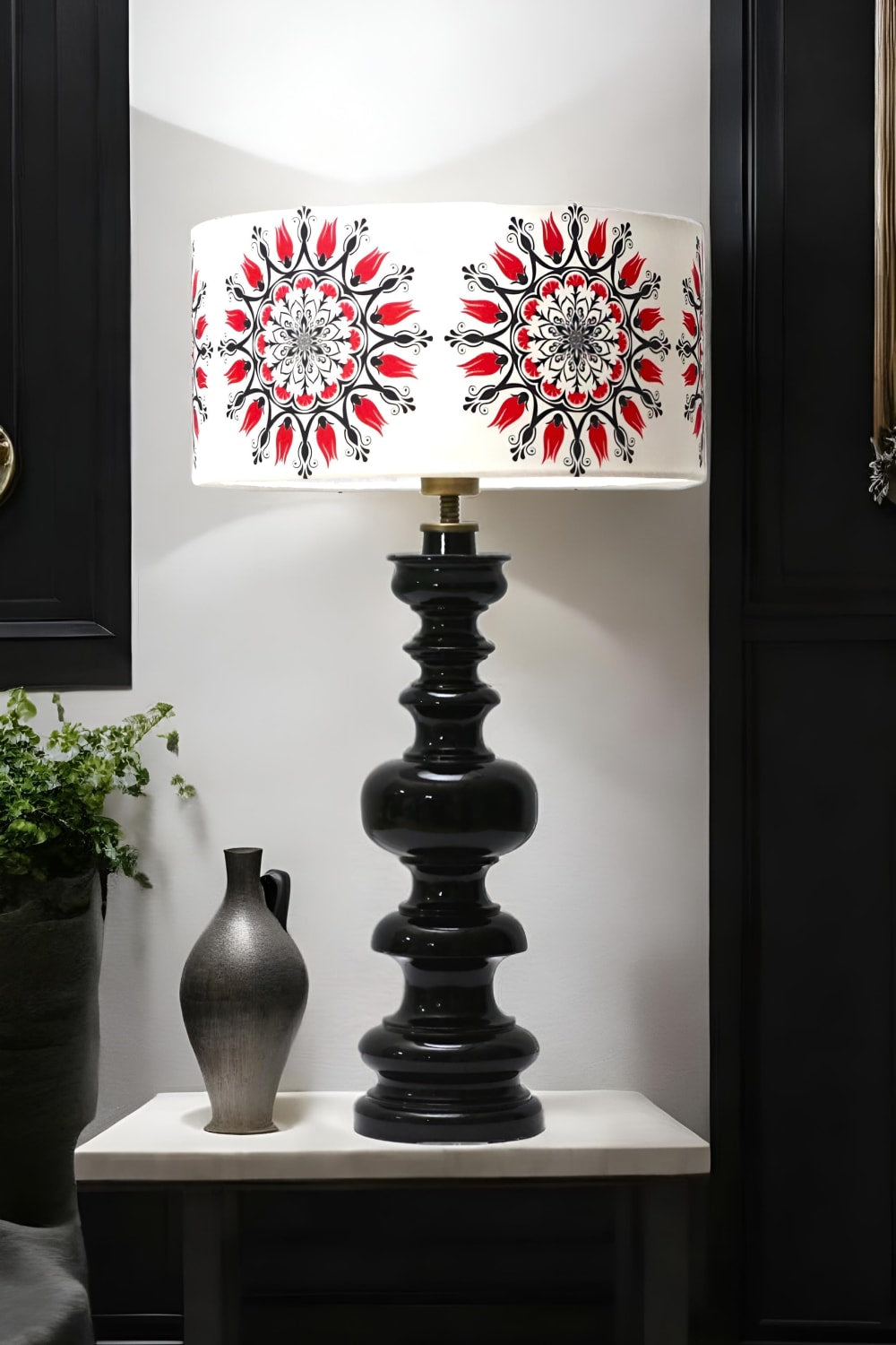 Mystic Shine Design-Timba El Yapımı Ahşap Abajur-Abajur-2-roqelvaxirum.shop