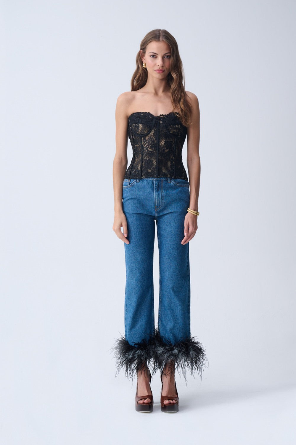 Naia-Cher Jean / Siyah Tüylü-Kot Pantolon-3-roqelvaxirum.shop