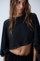 Naia-Heaven Pelerin / Siyah-Bluz-5-roqelvaxirum.shop