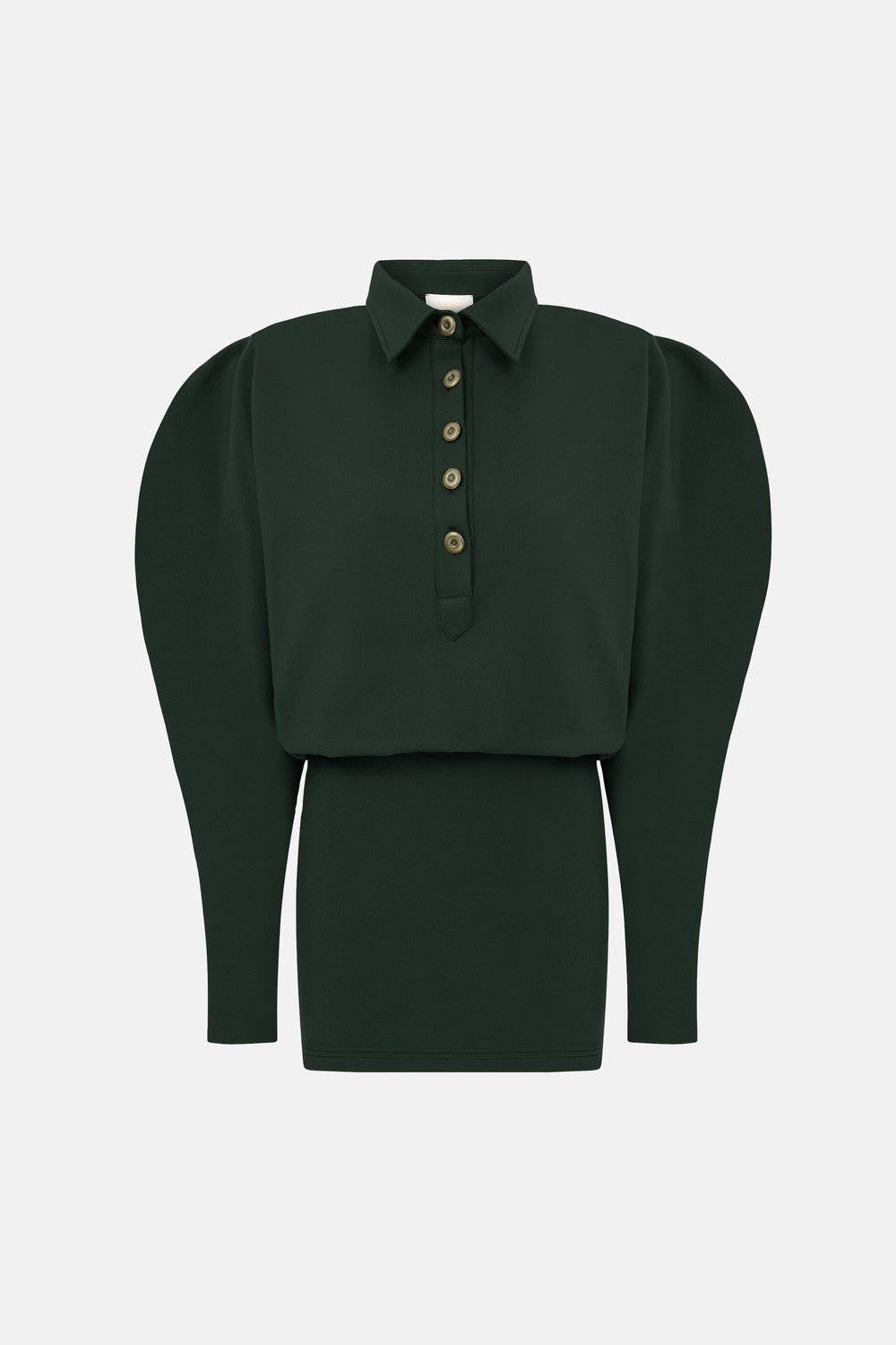 Naia-Lucky Elbise / Koyu Yeşil-Elbise-7-roqelvaxirum.shop