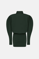 Naia-Lucky Elbise / Koyu Yeşil-Elbise-8-roqelvaxirum.shop
