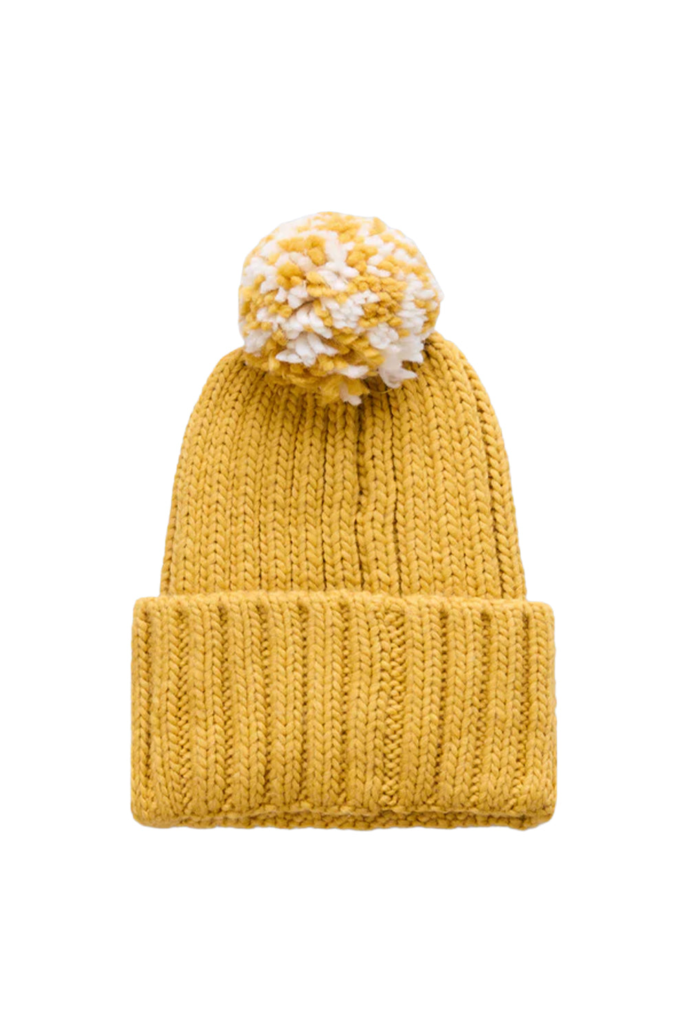 Napapijri-Semiury Gold Flake Ponponlu Sarı Bere-Bere-3-roqelvaxirum.shop