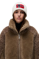 Napapijri-Evei Beige Dimity Bej Bere-Bere-4-roqelvaxirum.shop