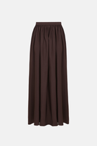 Naia-Ava Maxi Etek / Kahverengi-Etek-4-roqelvaxirum.shop