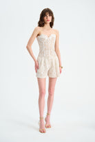 Naia-Grace şort / Ekru Dantel-Şort-2-roqelvaxirum.shop