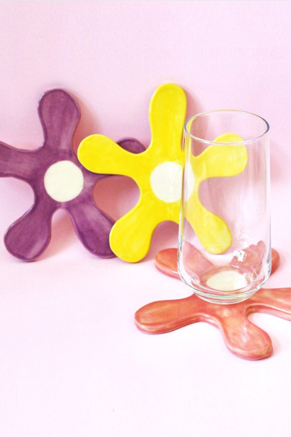 Naia Home-'Flora' Seramik Bardak Altlığı-Bardak Altlığı-5-roqelvaxirum.shop