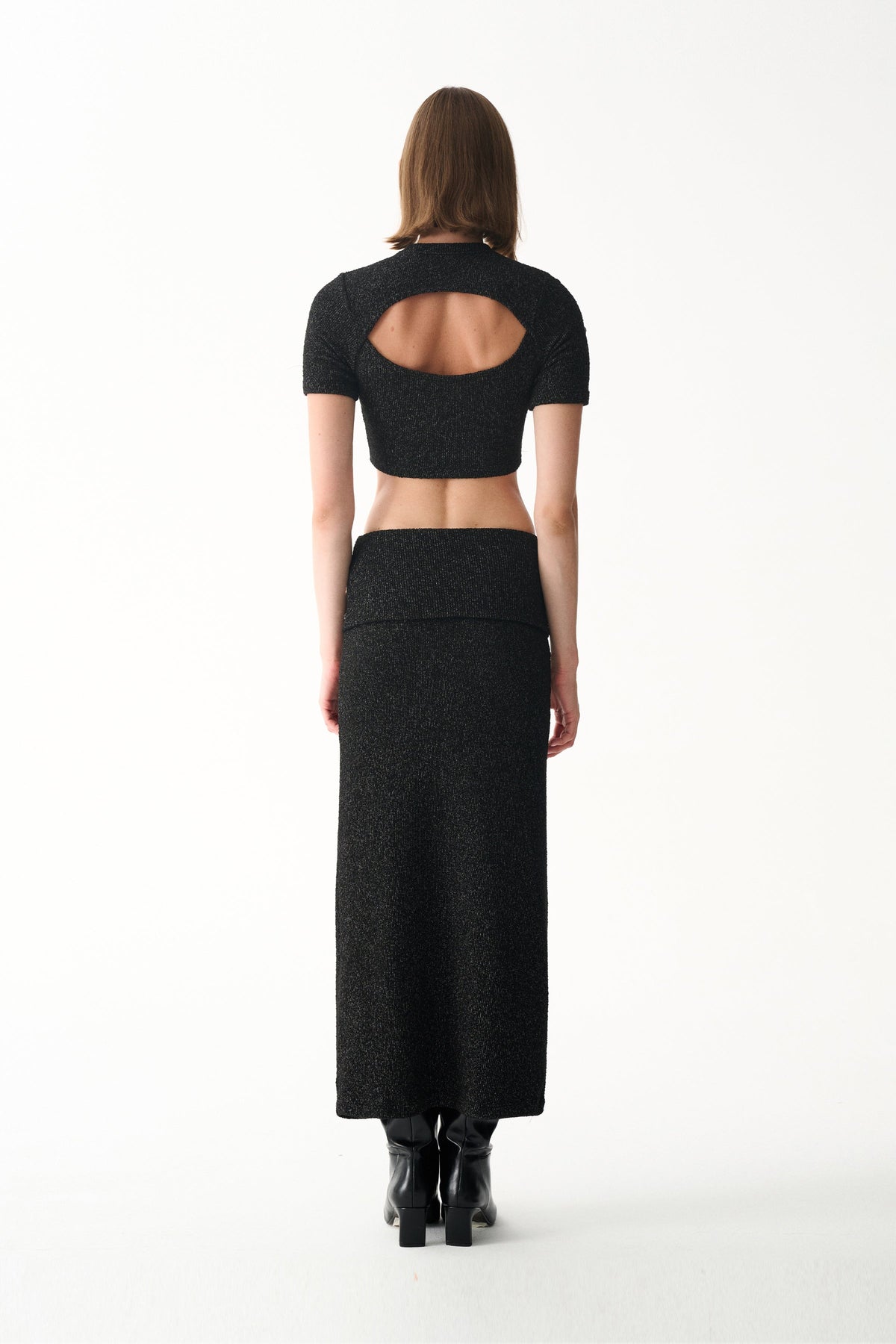 Naia-Lena Bluz / Si̇yah Taşli-Bluz-3-roqelvaxirum.shop