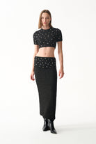 Naia-Lena Bluz / Si̇yah Taşli-Bluz-4-roqelvaxirum.shop