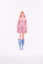 Naia-Lily Elbi̇se / Pembe Çiçekli-Elbise-2-roqelvaxirum.shop