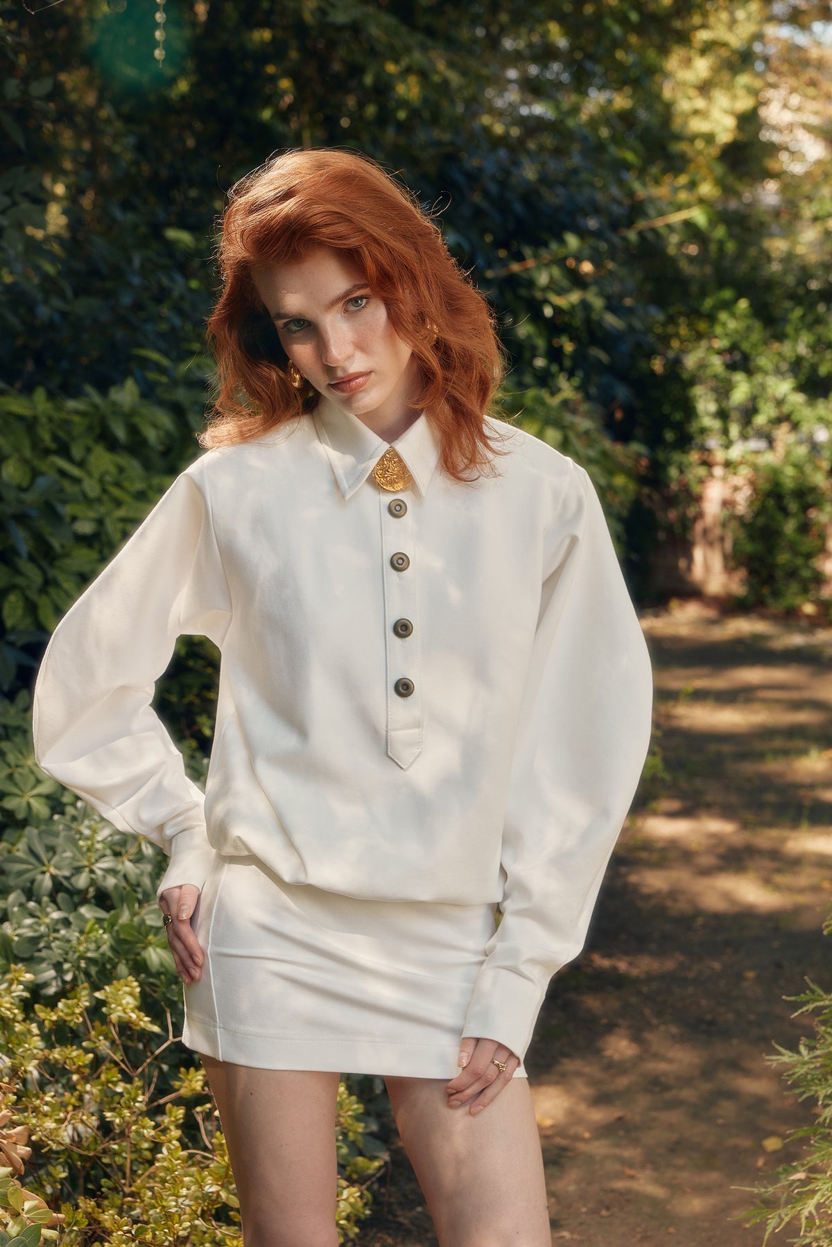 Naia-Lucky Elbise / Beyaz-Elbise-2-roqelvaxirum.shop