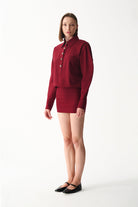 Naia-Lucky Elbi̇se / Bordo-Elbise-3-roqelvaxirum.shop