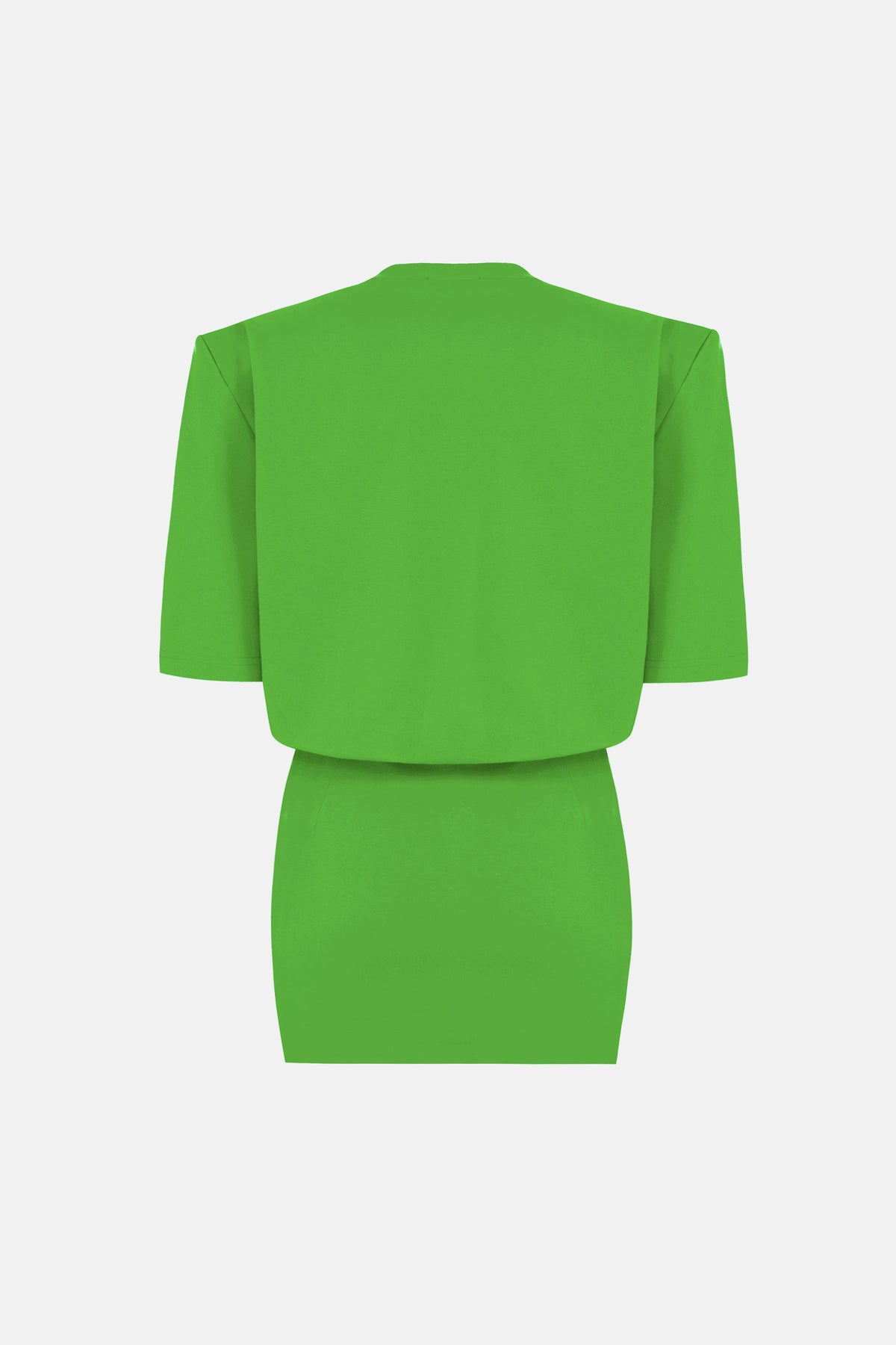 Naia-Miu T Shirt Elbise / Yeşil-Elbise-7-roqelvaxirum.shop