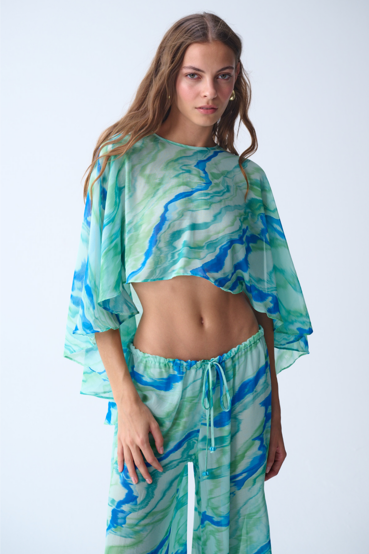 Summer PeleriN / MiNt Desenli