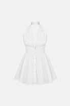 Naia-Sunray Mi̇ni̇ Elbi̇se / Beyaz-Elbise-4-roqelvaxirum.shop