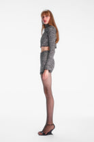 Naia-Zeya Bluz / Parlak Gri-Bluz-2-roqelvaxirum.shop