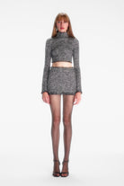 Naia-Zeya Bluz / Parlak Gri-Bluz-3-roqelvaxirum.shop
