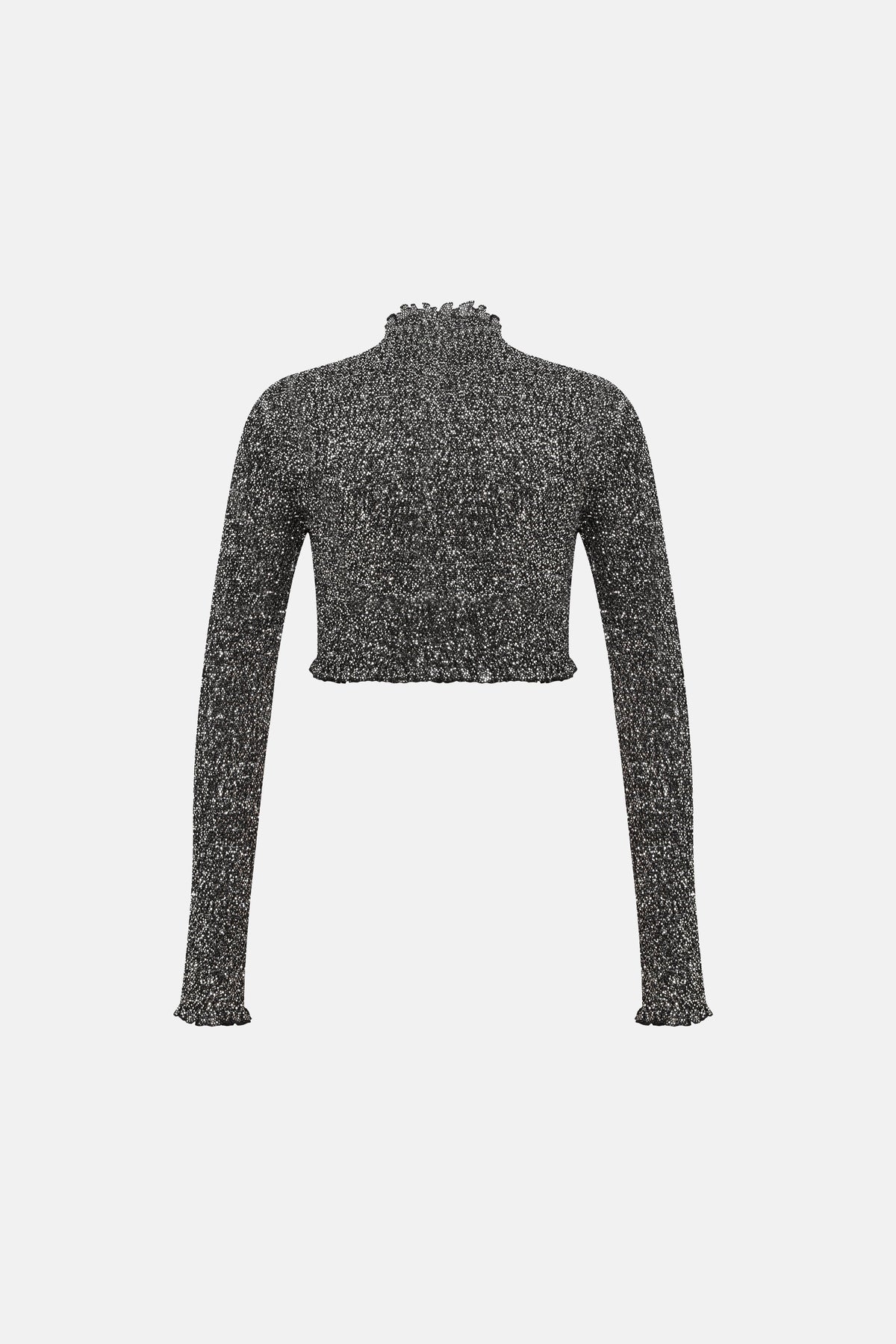 Naia-Zeya Bluz / Parlak Gri-Bluz-6-roqelvaxirum.shop