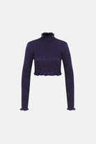 Naia-Zeya Bluz / Parlak Mor-Bluz-5-roqelvaxirum.shop