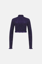 Naia-Zeya Bluz / Parlak Mor-Bluz-6-roqelvaxirum.shop