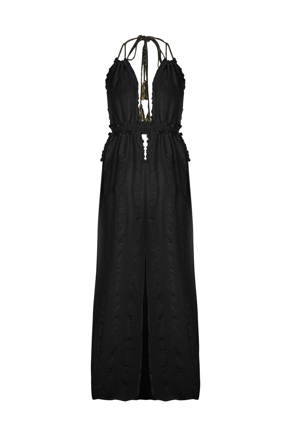 Naïve Atelier-Goldie Elbise Siyah-Elbise-2-roqelvaxirum.shop