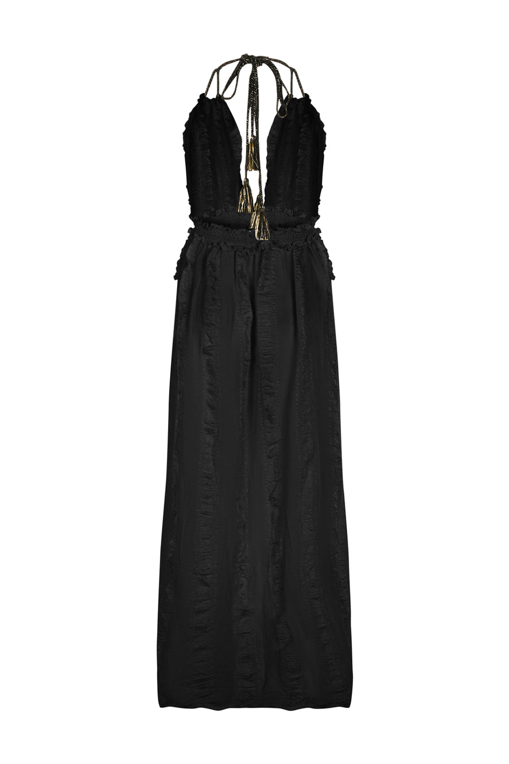 Naïve Atelier-Goldie Elbise Siyah-Elbise-3-roqelvaxirum.shop