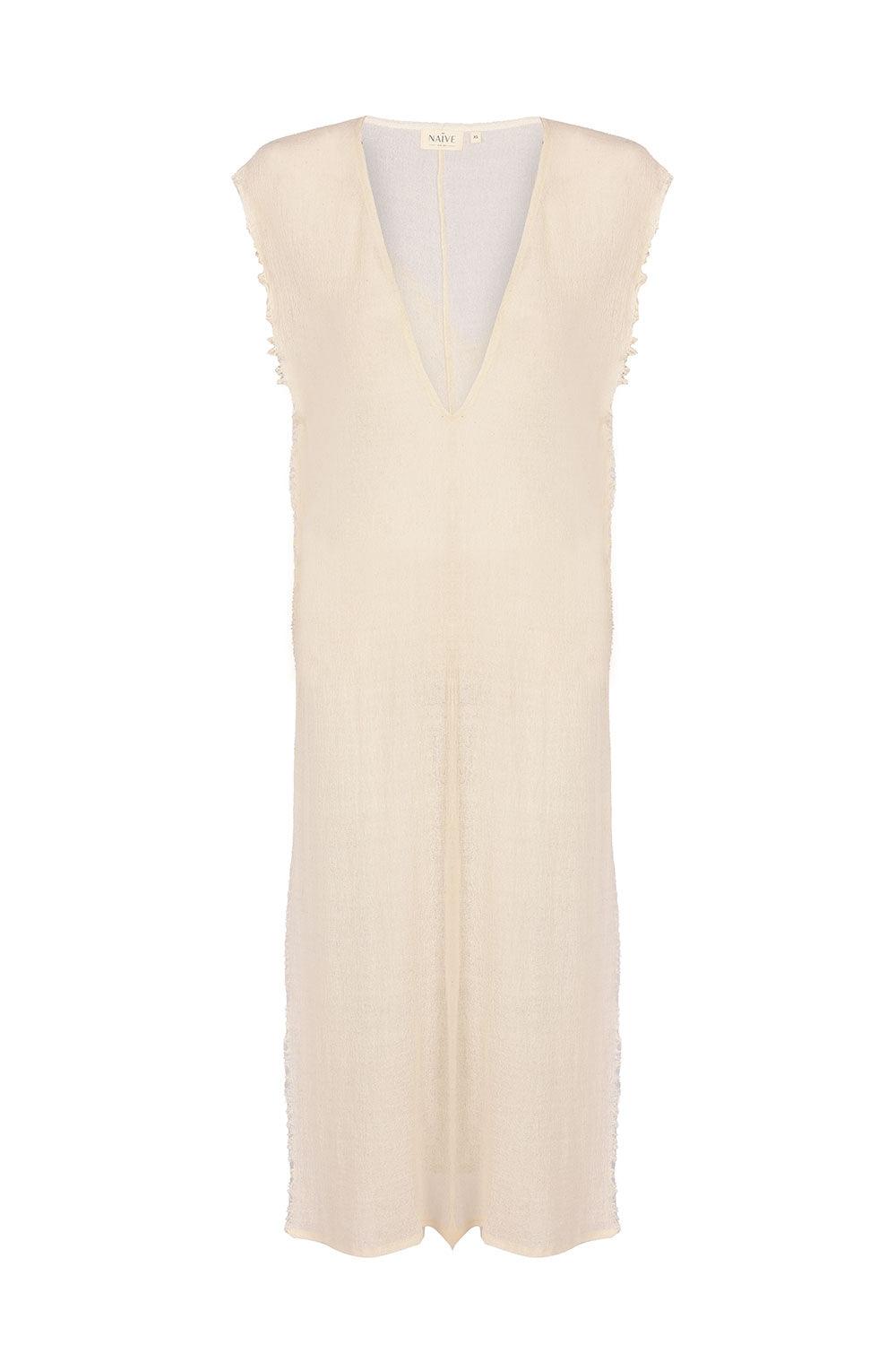 Naïve Atelier-Ilaria Ecru-Elbise-2-roqelvaxirum.shop
