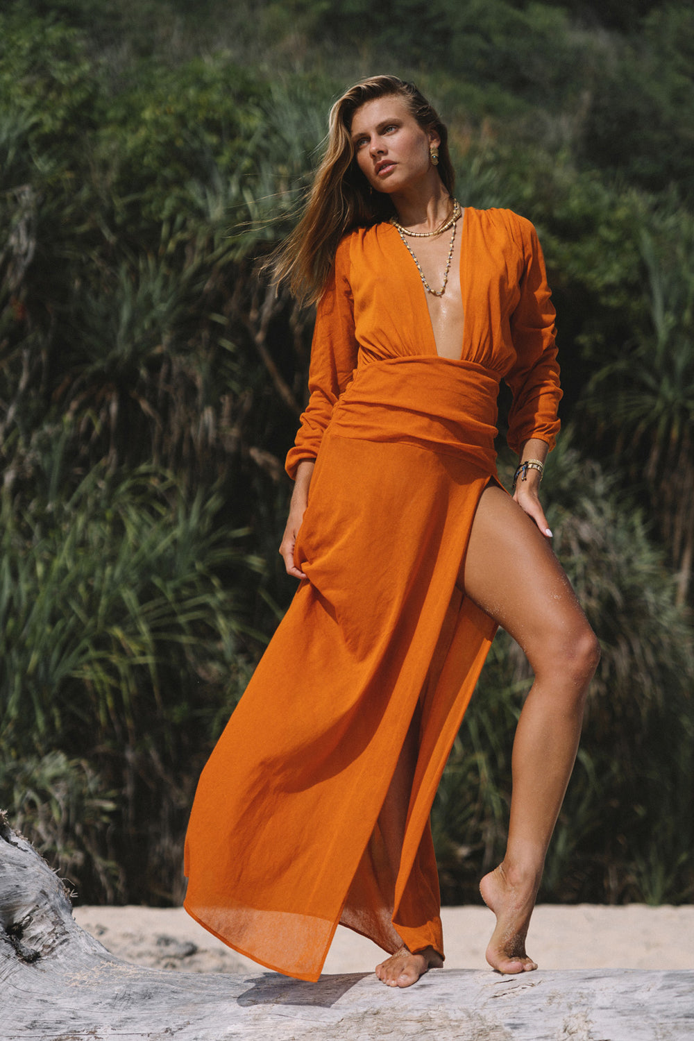 Naïve Atelier-Linda Burnt Orange-Elbise-4-roqelvaxirum.shop