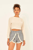 Naïve Atelier-Myndos Gri-Şort-3-roqelvaxirum.shop