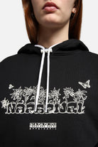 Napapijri-B-Veny H Cropped Black-Sweatshirts & Hoodies-5-roqelvaxirum.shop