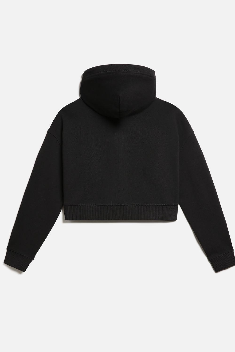 Napapijri-B-Veny H Cropped Black-Sweatshirts & Hoodies-6-roqelvaxirum.shop