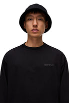 Napapijri-Coldirai Black Heron Uzun Kollu Siyah T-Shirt-T-Shirts-3-roqelvaxirum.shop