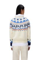 Napapijri-D-Fiames Beyaz Kadın Kazak-Kazak & Triko-5-roqelvaxirum.shop