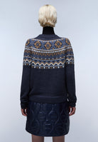 Napapijri-D-Ubaye W Blu Marine-Sweatshirts & Hoodies-3-roqelvaxirum.shop