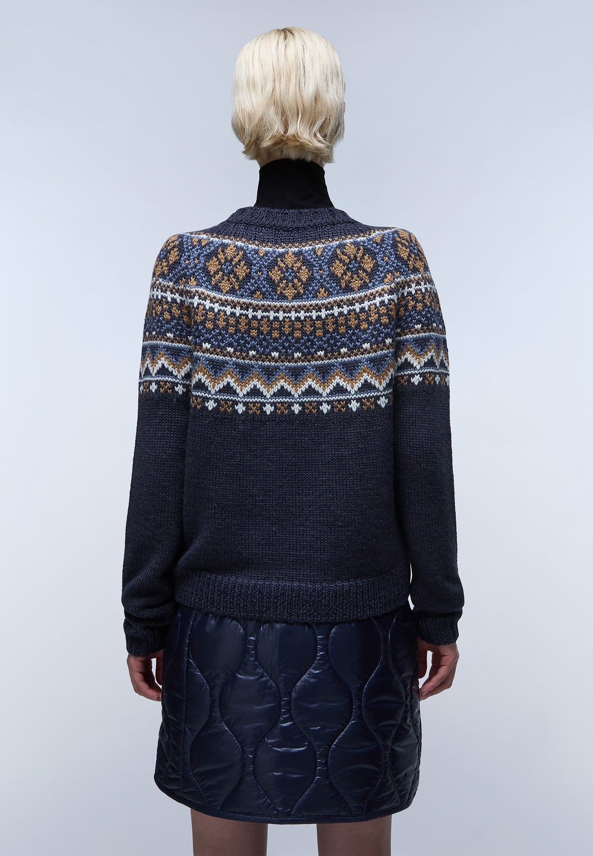 Napapijri-D-Ubaye W Blu Marine-Sweatshirts & Hoodies-3-roqelvaxirum.shop