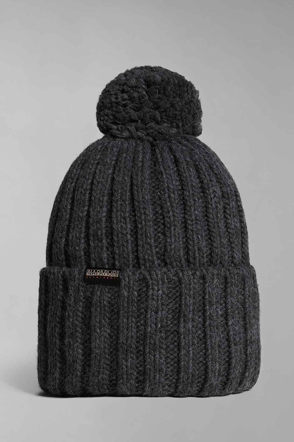 Napapijri-Fea 2 Dark Grey Melange-Bere-4-roqelvaxirum.shop