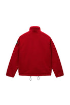Napapijri-Fiemme Loose Fit Fze Kırmızı Norveç Bayraklı Peluş Mont-Mont-2-roqelvaxirum.shop