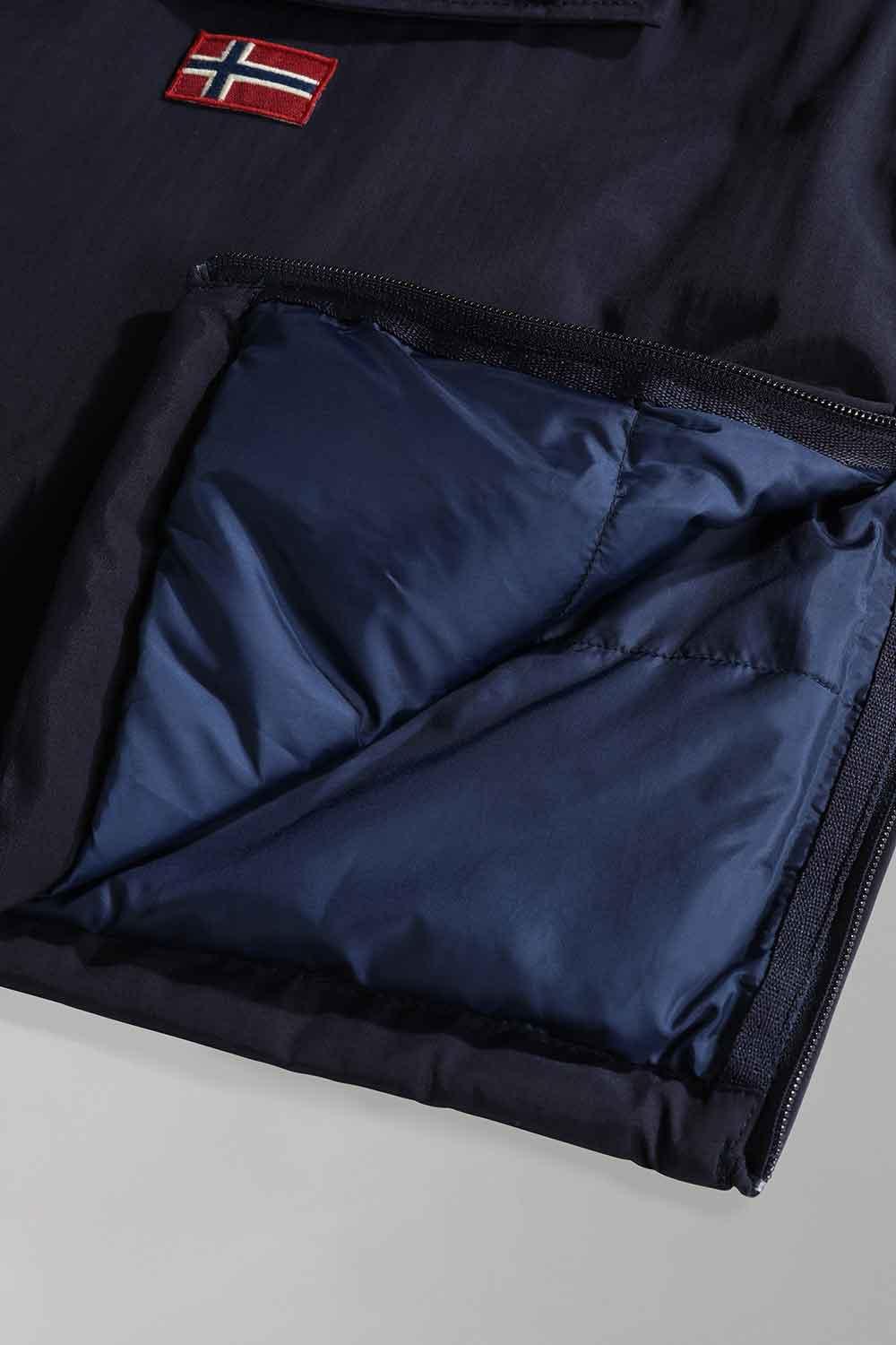 Napapijri-Kids Rainforest Pocket 2 Blue Marine-Yağmurluk-3-roqelvaxirum.shop