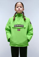 Napapijri-Kids Rainforest Pocket 2 Green Macaw-Yağmurluk-1-roqelvaxirum.shop