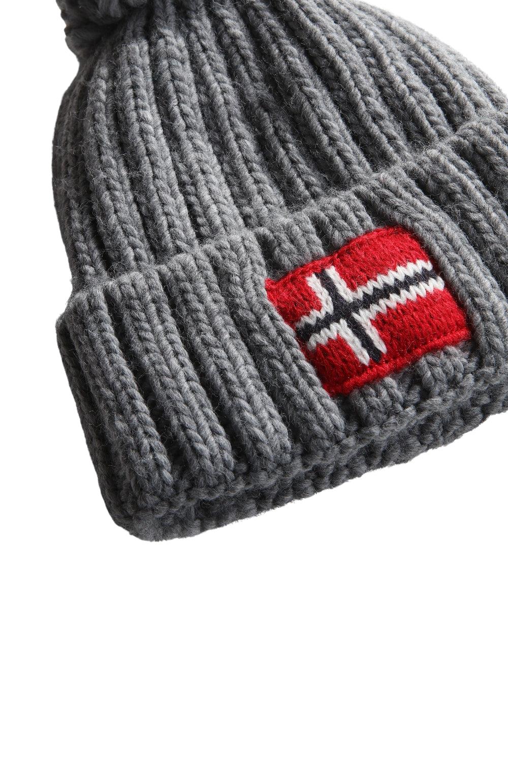 Napapijri-Kids Semiury 6 Medium Grey Melange-Bere-4-roqelvaxirum.shop